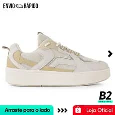 Tênis Ramarim Crystal Casual Feminino Bege Original com Nota Fiscal e Garantia