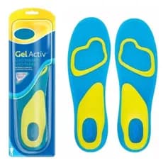 Palmilha Ortopédica Gel Silicone Anti Impacto Esportiva Pés Sem Dor (Do 42 ao 46)