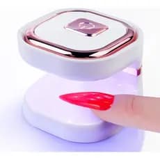Mini Cabine Led Uv Secador Para Unhas 6W Portátil