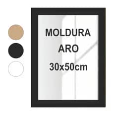 Molduras 30x50cm Para Quadros Poster Fotos Recordações Presente Decoração De Parede Sala Quarto Hall