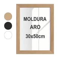 Molduras 30x50cm Para Quadros Poster Fotos Recordações Presente Decoração De Parede Sala Quarto Hall