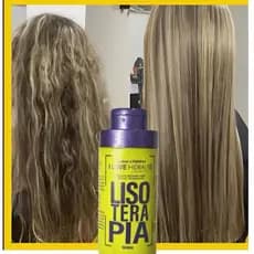 Progressiva Lisoterapia Hidralise Sem Formol 500ML Liso Perfeito Brilho Maciez Envio Imediato