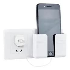 Suporte Multiuso De Parede Para Celular Controle Plástico Para Carregar Celular