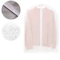 Capa Protetora de Terno Camisa 60x120cm Guarda Roupa Closet Anti Mofo e Poeira