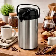 Garrafa Termica Inox Grande 1,9 Litros Alta Durabilidade Isolamento Termico Café Chá