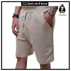 Bermuda De Moletom Masculina Casual Academia Esportes Passeio Promoção Bermuda Caminhada