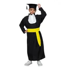 Beca de Formatura Infantil Faixa Amarela