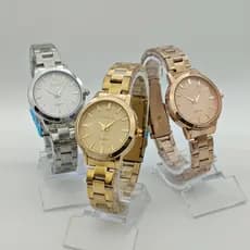 Relógio Xufeng linha Ouro original feminino à prova d'agua da moda luxo caixa brinde 3470