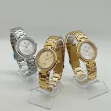 Relógio Xufeng linha Ouro original masculino feminino à prova dagua da moda luxo caixa brinde TG1010
