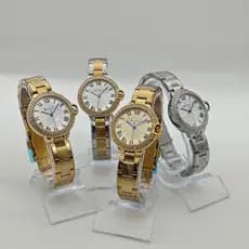 Relógio Xufeng linha Ouro original feminino à prova 100m d'agua luxo da moda caixa brinde 3530