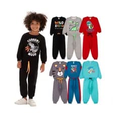 Kit 6 Peças Conjunto Moletom Infantil Menino 1 ao 10 Masculino Inverno Manga Longa