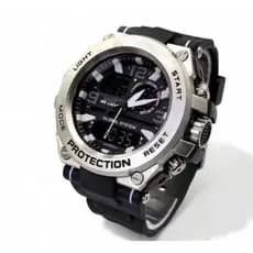 Relógio Masculino Protection Multifunções Estilo e Resistência a Shock