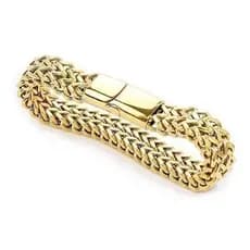 Pulseira Grumet Masculina Aço Inox 11mm Fecho Magnético - Oferta 22 CM ..