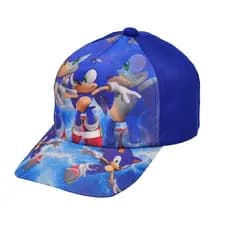 Boné Infantil Masculino Personagens Sonic/Homem Aranha/Hulk/Gamer/Aranha/Futebol/Preto Menino Novo