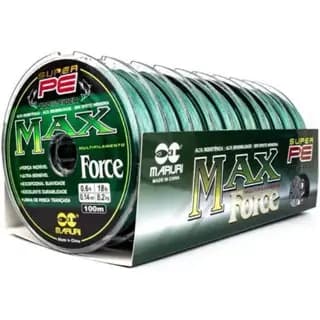KIT 10 PEÇAS LINHA MULTIFILAMENTO 4 FIOS 100M  0,52mm  65,0Lb 29,5kg