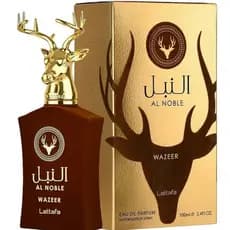 Perfume ARABE  Lattafa Al Noble Wazeer Eau 100ml  Envio Imediato Otima Fixação