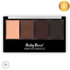 Sombra para sobrancelha Ruby Rose Trio com Primer