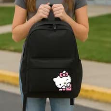 Mochila infantil menina escolar hellokitty mochila de passeio Faculdade Academia Mochilas meninas para o dia a dia