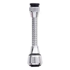 Extensor Flexível De Torneira Pia Adaptador 14cm Chuveirinho 360º Bicas De Torneiras