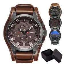 Relógio De Quartzo De Luxo Curren 8225 Para Homens