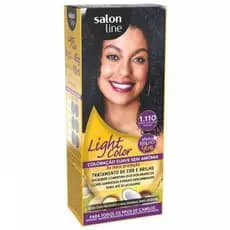 Tonalizante 1.110 Preto Azulado Intenso Turmalina Light Color Salon Line