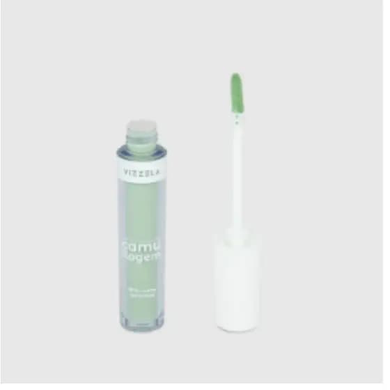 Corretivo Liquido Camuflagem Verde Vizzela 5g