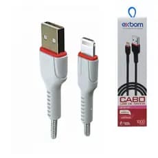 Cabo de dados Lightning 2.4A
