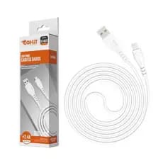 Cabo Para Celular Turbo IPHONE Lighting TYPE-C Usb V8 Gohit Turbo 1M 2M Recarga Rápida COR ALEATORIA