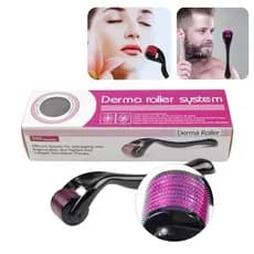 1Un Dermaroller Microagulhamento Rolo Agulha System 540 Preencher Falha Cabelo Barba Cicatriz Mancha