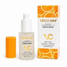 Hidratante Sérum Vitamina C Hello Mini 30ml Iluminador Facial Uniformizador de Tom Antioxidante Skin Care Inverno Frio
