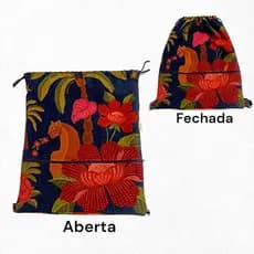 Mochila Praiana Feminina - Upcycling