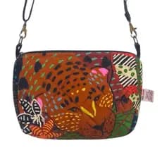 Bolsa Necessaire Com alça ajustável - Passeio Viagem Upcycling