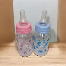 Kit Mamadeira 140ml - Menina e Menino Resistente ( Bico Macio)