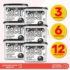 Kit Promocional Anti Mofo Desumidificador Secar Original Carvão Ativo 180g Evita Umidade Fungos Cheiro Guarda Gavetas Armários Roupas