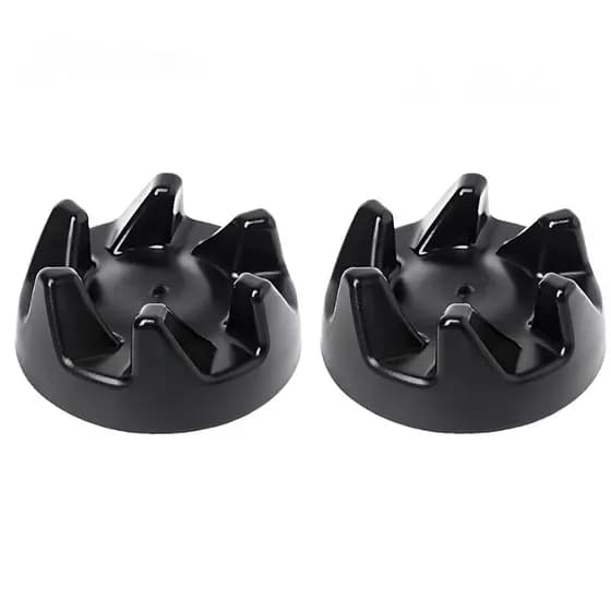 2x Acoplador Arraste Engate Engrenagem Compatível com Liquidificador Brastemp & Liquidificador KitchenAid