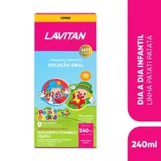 Lavitan Patati Patatá Vitamina Infantil Solução Oral