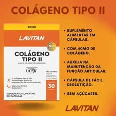 Lavitan Colágeno Tipo II30 Capsulas