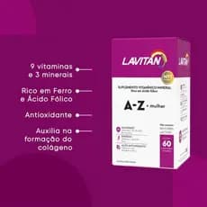 Lavitan A-Z Mulher - 60 Comprimidos