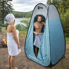 Tenda Trocador Infantil Provador Portátil Camping Praia Viagem Barraca Troca Roupa Vestir