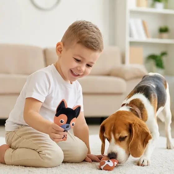 Cachorrinho Interativo Bob Pet Brinquedo Infantil Animalzinho Menino Menina Presente