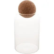 Pote de Vidro Borossilicato 700ml Tampa Cortiça Mimo Style