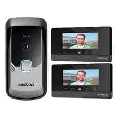 Video Porteiro Eletrônico Intelbras Mvw 3040+ 2 Telas Camera HD Wifi Via App