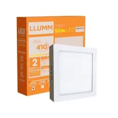 Painel de Sobrepor Home LED Quadrado 6W 3000K Bivolt Llum Bronzearte