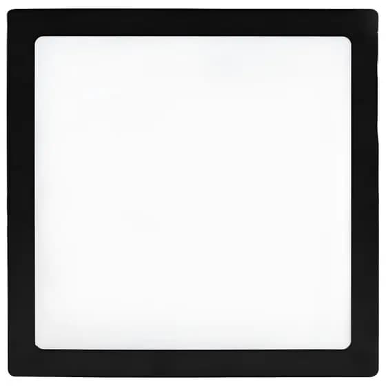 PAINEL DE EMBUTIR PLAFON SLIM LED 24W QUADRADO 6500K PT 290X290MM BIVOLT