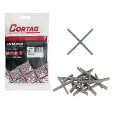 Espaçador Nivelador "Juntapiso" Para Piso 1,5 mm 100pçs Cortag