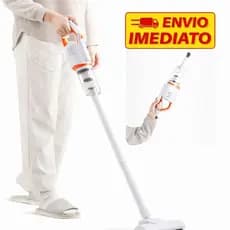 Aspirador de Pó Portátil Sem Fio, 100W Potência, Uso Seco,Úmido, Recarregável, Ideal Casa e Carro