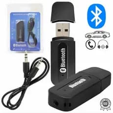 Adaptador Receptor Bluetooth Usb P2 Áudio Músicas Som Carro Chamada 2.1 Celular Microfone Wireless Promoção