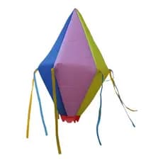 Enfeite Junino Balão de Tecido 25cm Original C7INTEGRA