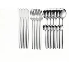 Conjunto Talheres Aço Inoxidável 24pcs - C7INTEGRA