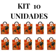 kit 10 ou 5 Fone de Ouvido com fio  Grave Intenso Reforçado fone akg |amsumg s10/ s7